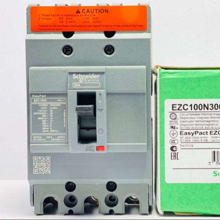 Schneider TP MCCB Circuit breaker 3pole