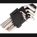 (L-Keys) - 9 pieces Hex Key - Silver. 