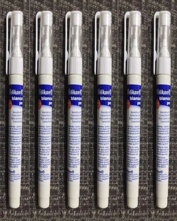 Pelikan%20Blanco%20Pen/%20Correction%20pen%20/%20Whito%207ml%20Art%20#%20B933/D%20(6%20Pcs)%20-%20Image%202