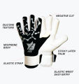 GOALKEEPER GLOVES  4mm GERMAN GRIPPY LATEX PALM  NEOPRENE BACKHAND  BHL SPORTS. 