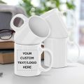 Customized Mug, Customised Craft Mug with Name, Print Your Picture, Logo, or Text on Mug - Ideal Birthday Gift for Friends & Family. 