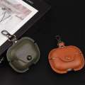 Protective Leather Case for Samsung Galaxy Buds 3/3 Pro with Lock and Metal Clasp. 