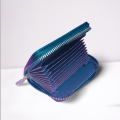 Bibosi New Card Holder 11 Slot PU Leather Small Zipper Wallet for Men & Women. 