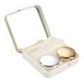 Contact Lens Case High Quality Travel Kit Square Travel Portable Solid Color Lens Cover Container Beauty Pupil Storage Soaking Box Eyewear Accessories. 