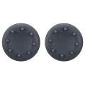 【Trusted】 2 Pair New Game Thumbstick Joystick Case Cap Cover for PS2 PS3 Xbox 360 Controller - Black & Gray.