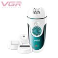 VGR V-700 Cordless Professional 4 in 1 Women Epilator & Shaver for Face, Legs, Underarms & Bikini area with Callus Remover for Wet & Dry. 