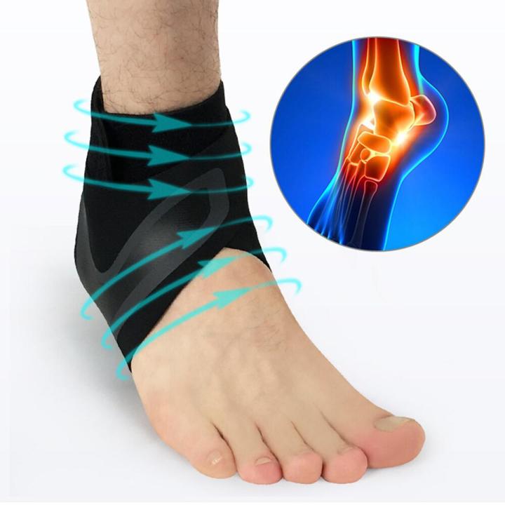 【KuaKe Mall】1Pcs Enkel Ondersteuning Pad Enkel Mouw Druk Elastische Ademend Fitness Sport Preventie 8