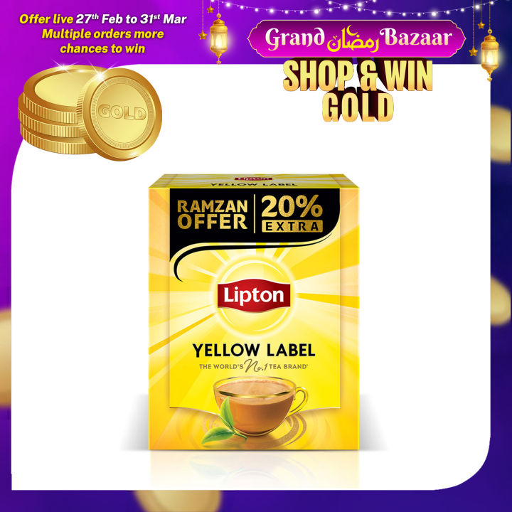 Lipton Yellow Label Tea - 170g