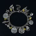 【Top mobile】Hamilton Music Charm Bracelet Musical "Rise Up" Bracelet Music Symbol Hand Accessoreis. 