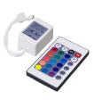 Led Strip 12V 24 Key Ir Remote Wirlesss Controller For Smd2835 5050 Led Strip Led Rgb Control Box Dimmer Rgb Controller. 