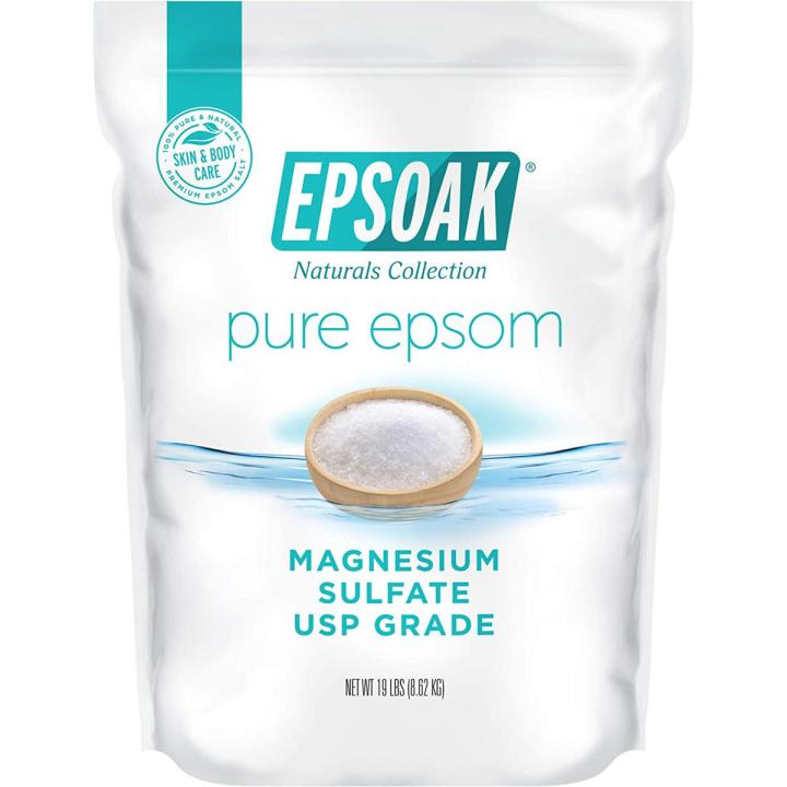 Epsoak Epsom Salt 500 grams. Bulk Bag Magnesiumm Sulfatee USP