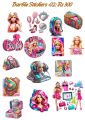 Barbie Stickers for Laptop Car Bike Phone Stickers Notebook Waterproof Sticker. 