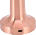 LED Portable Cordless Table Lamp with Touch Sensor 3 Color Stepless Dimming Rechargeable Cordless Lamp Table Light Wireless Lamp for Nursery. 