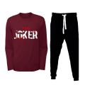 Joker New Design Tracksuit Full Sleeves T shirt And Plain Trouser 2021 New Collection Gym Sports Wear Casual Cotton Fashion T shirts For Men. 