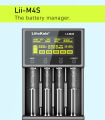 Liitokala Lii-M4S Touch Screen Battery Charger for 26700 18650 26650 21700 AA Touch Button LCD Display Test The Battery Capacity. 