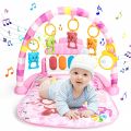 Baby's 3-in-1 Playful Piano Gym & Fitness Mat for Newborns and Toddlers. 