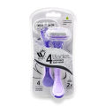 WBM Soft Women Body Razor - 2 Pcs | 4 Blades Razor for Women | Smooth & Easy Body Razor for Women. 