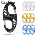 【HOT】 10Pc Plastic Snap Hook Spring Buckle Carabiner S Shape Clips Keychain Key Ring Outdoor Backpack Paracord Lanyard DIY Accessories. 