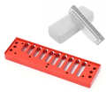 Harmonica Comb for HOHNER SP20 Aluminum Aalloy 10-Hole Blues Musical Instrument Parts. 