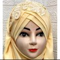 Elegant Turkish Muslim Hijab islamic Wear veil Embroidery Beautiful instant Scarf. 