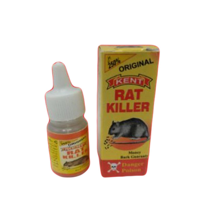 Rat & Mice Killer Poison - Rat Killer Poison -  Mouse Killer - Pack Of 5 Rat Killer Poison Mini Bottle - Rat And Mouse Killer - Rat Will Die Outside Home - Extreme Effected High Quality Poison - Rat And Mice Killer - Get Rid Of Rat And Mice - Rat Will Die