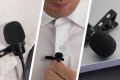 HD Voice Recording Mic Lapel Lavalier Mick for Youtube Vlog  Blogging or to Use in Class Room High Quality Mobile Portable Wired Microphone. 