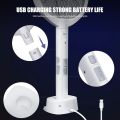 Mosquito Killer Racket | 2-in-1 Electric USB Rechargeable Swatter with UV Light & Stand — German Mall. 