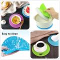 Heat Resistant Mat Multi function Round Silicone Coaster Kitchen Honeycomb Pot Holder. 