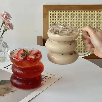 Heat-Resistant Glass Coffee Mug