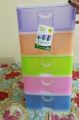 Layered Plastic Storage Box - 5 Drawers Storage Rack - 23 inch High -. 