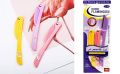 Pack Of 3- Feather Flamingo Facial Razor for Face, Eyebrows & Body shaving | 3-Piece Facial Touch-up Razor | Flamingo Facial Razors for Face, Eyebrows & Body Hair Removal | Facial Razors for Body, Face, Eyebrows Hair Removal. 