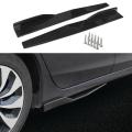 Good New Accessories Universal Car Side Skirt Rocker Splitters Winglet Wings Diffuser (check size). 