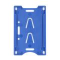 ID Card Holder With Flexible Badge Holder Vertical. 