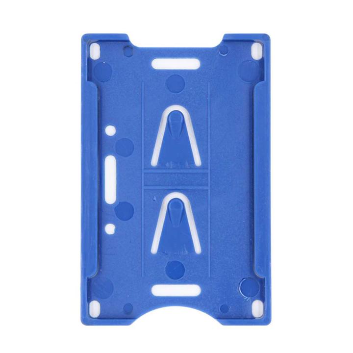 ID Card Holder With Flexible Badge Holder Vertical