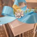 set of 7 Favor boxes/gift boxes / party boxes / bid boxes. 