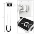 Lazy Bendable Flexible Hang Neck Phone Holder 360 Degree Rotation Mobile Stand - White. 