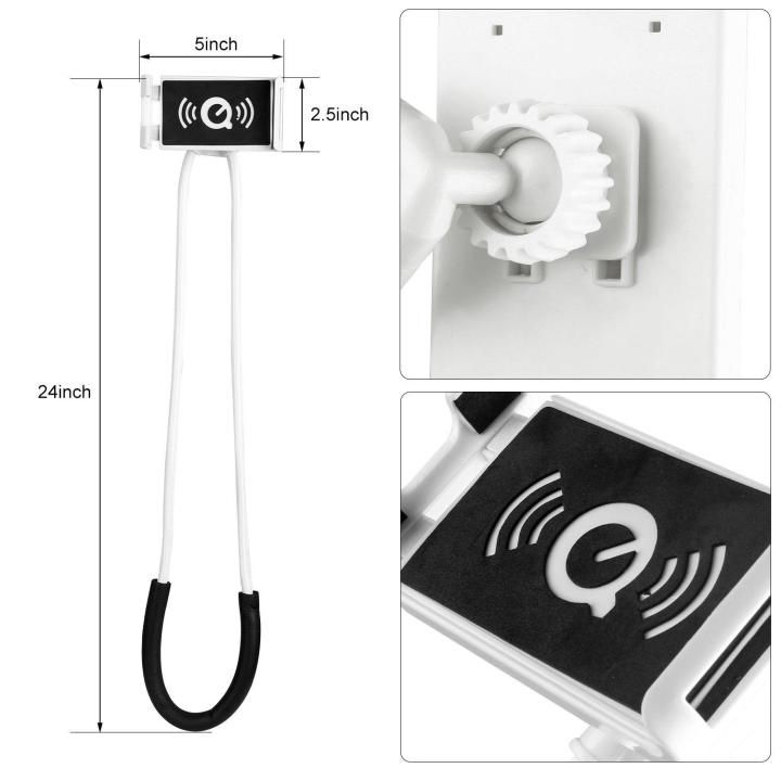 Lazy%20Bendable%20Flexible%20Hang%20Neck%20Phone%20Holder%20360%20Degree%20Rotation%20Mobile%20Stand%20-%20White%20-%20Image%207