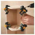 4 PCS Woodworking Tool High Strength Clamp Plastic Fixing Clips Joiner Accessories Quick Clamp Clips For Wood Hand Tools Clamps. 