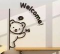 Welcome Switch Board Decorative I Wall Art Home Decor for Living Room, Bedroom, Kitchen, Classroom. 
