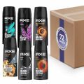 Axe Body Spray 6-Pack for Men 150ml Each | Includes Apollo, Dark Temptation, Cookies and Musk, Excite, Africa, and Black Long-Lasting 48-Hour Freshness with Unique Fragrances for Every Mood and Occasion. 