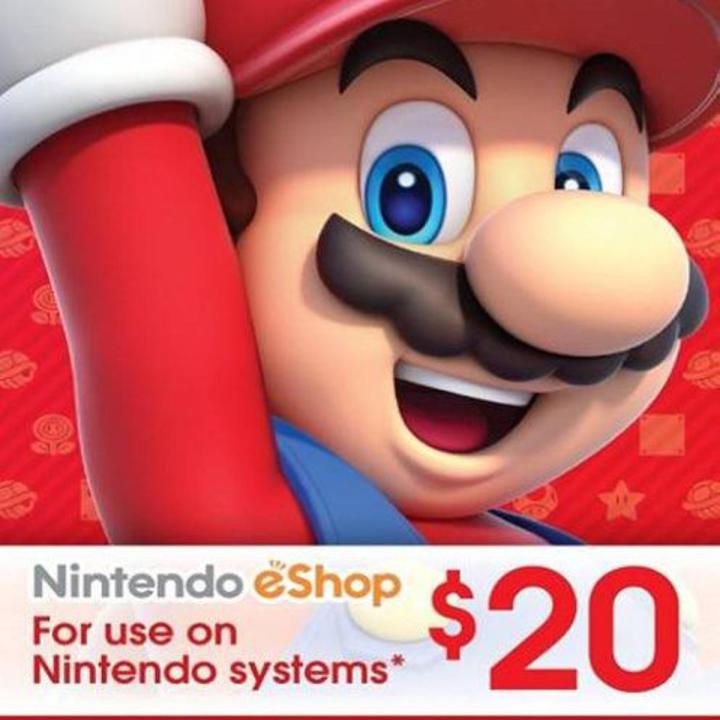 NINTENDO ESHOP GIFT CARD $20 (USA)