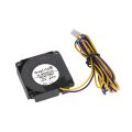 Creality 3D 4010 Brushless Blower Cooling Fan Turbo Fan 40 * 40 * 10mm 24V DC with Ball Bearing 2Pin Connector for Ender 3. 