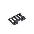 5 Slot Rail Cover With Wire Loom Fix Flashlight Tail Switch for Almost Tail Switch Like M300 M600 PEQ-15 16A etc Quard Rail. 