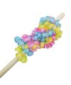8Pc Telephone Cord Hair Tie-Stylish & Durable Telephone Wire Hair Ties - No Crease, Gentle on Hair, Long-Lasting Hold, Perfect for All Hair Types, Multi-Functional Hair Accessories in Trendy Multi Colours (Matt Black, Candy Colours) and Size. 