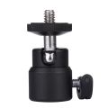 PULUZ 1/4 inch Screw Metal Tripod Ball Head Adapter with Lock. 