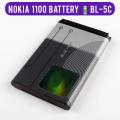 ● Nokia BL-5C BL5C mobile phone battery compatible with Nokia 1100, 1101, 1110, 1112, 1200, 1208, 1209, 1600, 1650, 1800, 2300, 2310, 2323 Classic, 2330 Classic, 2600, 2610, 2626, 2700 Classic, 2730 Classic, 3100, 3109 Classic, 3110 Classic, 3110 Evolve,. 