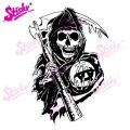 STICKY Sons Of Anarchy Signs Car Sticker Decal Decor For Bicycle Motorcycle Accessories Laptop Helmet Trunk Wall PVC. 