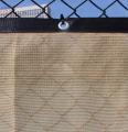 Beige color Shade Net, High Quality, SIZE (10 ft X 10 ft),Shading Rate 90%-95%,Used for Garden, Balconies,Playgrounds, Swimming pool.The Beige color Shade Net reduces temperatures by up to 8 degrees and with hooks on every 3 feet distance on sides .. 