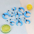 WKOUD 18Pcs Acrylic Septum Pincher Tapers C Shape Buffalo Ear Taper Kit Stretching Expander Rings for Nose Ear Gauges. 
