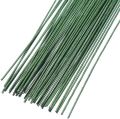 DECORA Green Floral Stem Wire for Artificial Flower Making 12.5 inch,15/Package. 